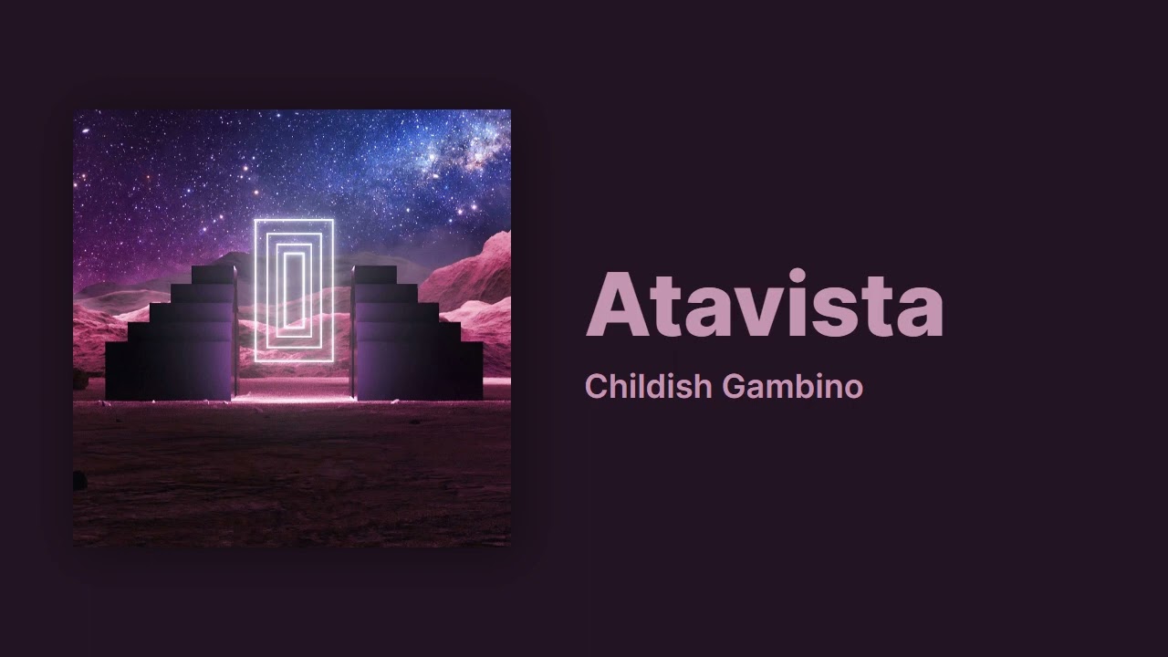 Childish Gambino – Atavista [Album]